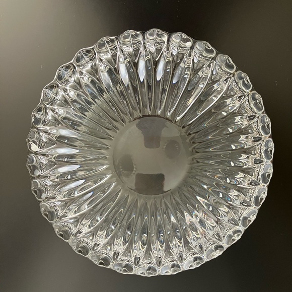 Gorham Althea Cut Crystal Large Round Serving Bowl - Picture 5 of 7